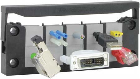 1 Przepusty kablowe dla przewodów prefabrykowanych IP54 +140 C -40 C 1 15 mm QUICK - Przepusty kablowe &