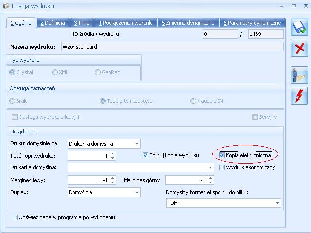 5 Archiwum wydruków W Comarch ERP Optima istnieje możliwość tworzenia elektronicznych kopii wydruków wykonywanych w programie.