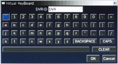 Nazwa pozycji DVR ID (numer ID rejestratora) OPIS JĘZYK FORMAT DATY USTAWIENIA DATY I CZASU Opis Kliknąć na pole z trzema kropkami i za pomocą wirtualnej
