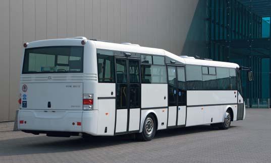 Drugim prezentowanym w Sosnowcu autobusem był midibus MAZ 206.
