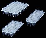 Płytki PCR, płytki ELISA, szalki Petriego i produkty do hodowli komórkowych Płytki do PCR, 96-dołkowe, o płaskiej powierzchni, elastyczne high profile Płaska powierzchnia - do zamykania można użyć