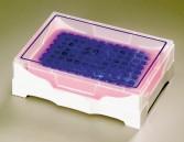 Statywy Statyw chłodzący z wieczkiem, na probówki PCR na probówki 0,2 ml pojedyncze, w paskach lub płytki 96-dołkowe posiada wypełnienie żelowe utrzymuje temperaturę +4 C przez ok.