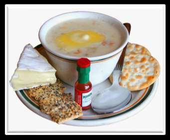 SERWOWANIE ZUP - Zupy podawane w bulionówkach i filiżankach Zupy specjalne, takie jak: zupa z przepiórczych jaj, z żółwia, z wieloryba, itp.