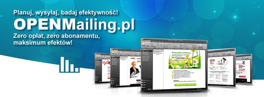 OPENMailing.pl - innowacja, efektywność, nieograniczone możliwości kampanii e-mailingowych. Bezpłatny system, który umożliwia w bardzo prosty sposób wysyłać maile do wielu osób jednocześnie.