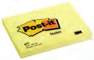 samoprzylepny Post-it, 654 żółty, 76 x 76 mm 23% 81334 Bloczek samoprzylepny