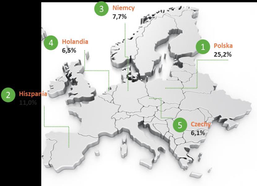 Kwiecień 2017 Raport 4 1. Polska liderem międzynarodowego transportu drogowego w UE Po wejściu do Unii Europejskiej polski sektor transportu drogowego wszedł w fazę rozkwitu.