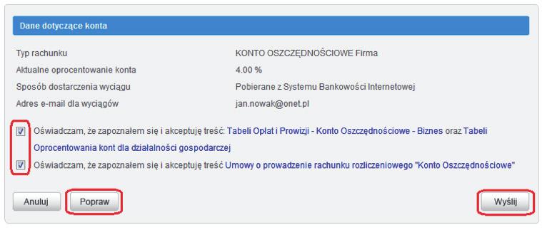 Proszę potwierdzić zapoznanie się z wymienionymi dokumentami, po czym