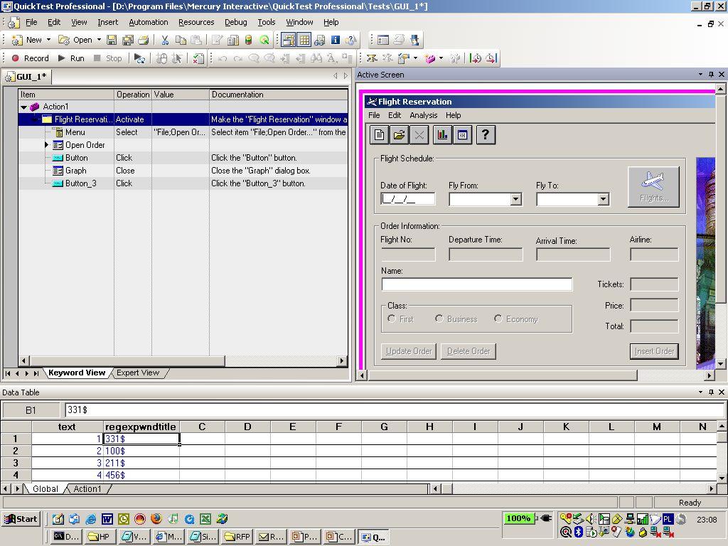 Advanced method Each user interface control s type has time for automation Ex: label 1h Edit field 1h listbox 2h Combobox - 2h Report s column