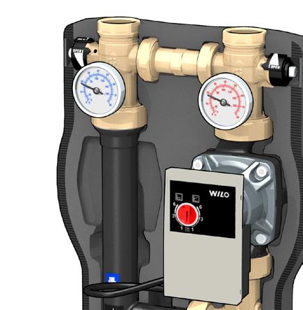 : ax 6() (30 V ) OPE OPE Zasada działania siłownika zaworu mieszającego Otwarty ontaż czujnika regulatora ) by