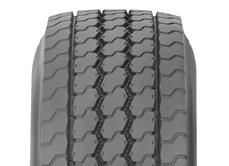 Omnitrac MSS 375/90R22.5 i 445/75R22.5 [OŚ STERUJĄCA] Opona Omnitrac MSS 375/90R22.5 i 445/75R22.5 została zaprojektowana specjalnie pod kątem zwiększania ładowności pojazdów, możliwości stosowania w różnych warunkach eksploatacyjnych i drogowych.