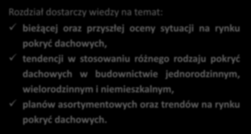 różnego rodzaju pokryć dachowych w budownictwie jednorodzinnym,