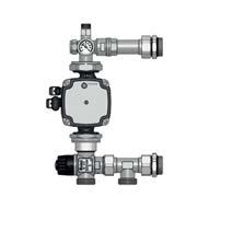 przy³¹czy: GW 3/4 x GZ 1 Rozstaw pomiêdzy przy³¹czami: 210 mm Maksymalna moc grupy: 25 kw przy T 10 C Ca³kowita szerokoœæ grupy z pomp¹: 180 mm Minimalna g³êbokoœæ szafki: 120 mm Uniwersalna do