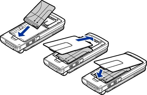 3. W³ó kartê pamiêci RS-MMC (Reduced Size MultiMedia Card) do gniazda w uchwycie. Upewnij siê, e ciêty róg karty i jej z³ote z³±cza skierowane s± do do³u. 4.