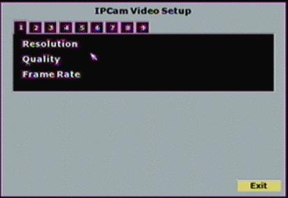 A-2. Connect IPCAM:Kliknij IPCAM, aby przetestować połączenie B. IPCam Video Setup B-1. Resolution Wybór rozdzielczości urządzenia podłączanego B-2. Quality Wybór jakości obrazu.