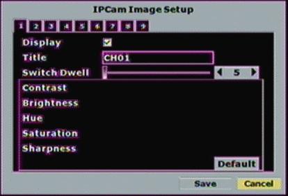 Video Format Wyświetla rodzaj strumienia podłączonego urządzenia (H.264, MPEG4 lub MJPEG) C. IPCam Image Setup C-1.