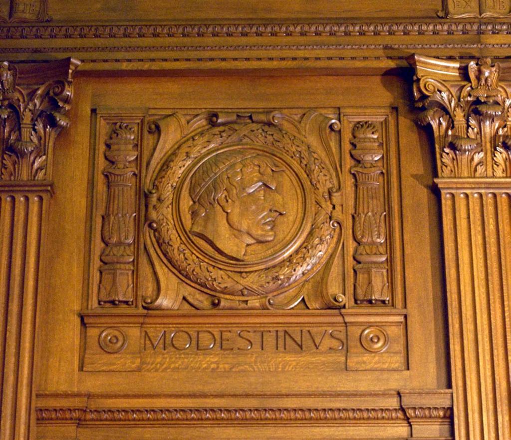 MODESTYN do 244 r. po Chr.
