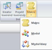 Temat: Makropolecenia. Makropolecenia (makra) to grupy poleceń, które mogą zostać automatycznie wykonane jako jedna instrukcja.