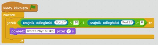 50cm: Przeszkoda przed nami.