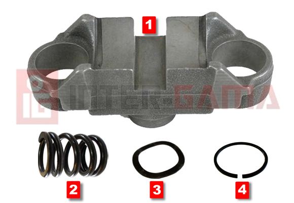 DUST COVER Ø67 mm Caliper Dust Cover & Spring Repair Kit H06 MODUL X-GEN Mostek zacisku 0 0 H06 H57 MOSTEK /