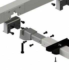 Patented solutions Opatentowane rozwiązania The table s base is made of a rectangular top rail joined to a U-shaped tubular frame using a welded joint.