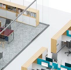 5 Informal meeting zone Access to a spontaneous meeting zone in an office facilitates communication and