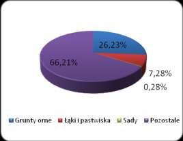 Wykres 1 Podział gruntów w miejscowości Sosnowo na tle gminy Rogowo Podział gruntów w miejscowości Sosnowo Podział gruntów w gminie Rogowo Podział użytków rolnych w miejscowości Sosnowo Podział