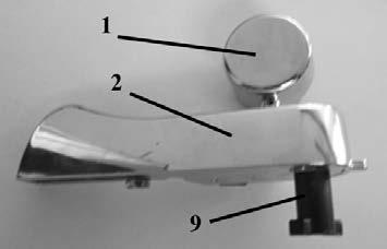 6.2.1 Zdejmowany otwieracz Podnośnik magnetyczny oraz dźwignię można zdjąć z urządzenia. 1. Podnośnik magnetyczny 2. Dźwignia 9.