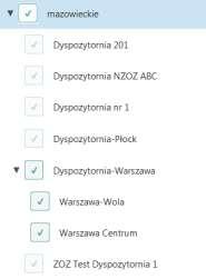 obszary dysponowania (Zgodnie z Zgodnie z Rysunkiem Rysunek 18 są to: Powiat Sopot, Nowy Dwór rejon operacyjny, Gdańsk rejon operacyjny).