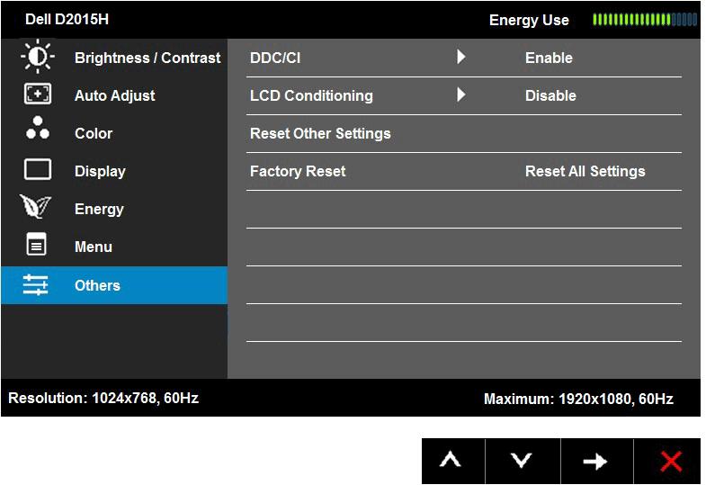 Inne DDC/CI DDC/CI (Display Data Channel/Command Interface) umożliwia wykonanie przez oprogramowanie komputera takich regulacji monitora jak jasność, zrównoważenie kolorów, itd.