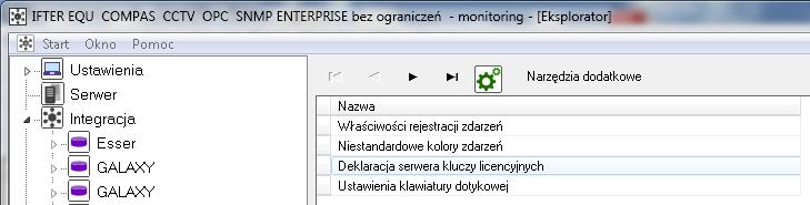 3.1.2 Niestandardowe kolory zdarzeń W celu wyróżnienia pewnych typów zdarzeń (dziennik zdarzeń z urządzeń) można je wyróżnić kolorem. Każdy typ zdarzenia może być wyróżniony innym kolorem.