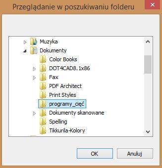 6.4. Zatwierdzanie optymalizacji rozkroju W dolnej części okna Podgląd znajdują się przyciski Ok" i Anuluj (Rys. 100).