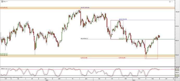 INDEKS DOLAROWY EUR/USD Rys.