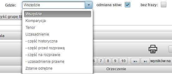 Można określić, w której