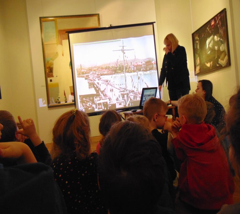 Woda w kurorcie lekcja dydaktyczna w Muzeum