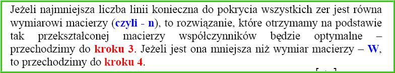 Liniowe Modele Optymalizacji Dyskretnej przykład dyskretnego problemu