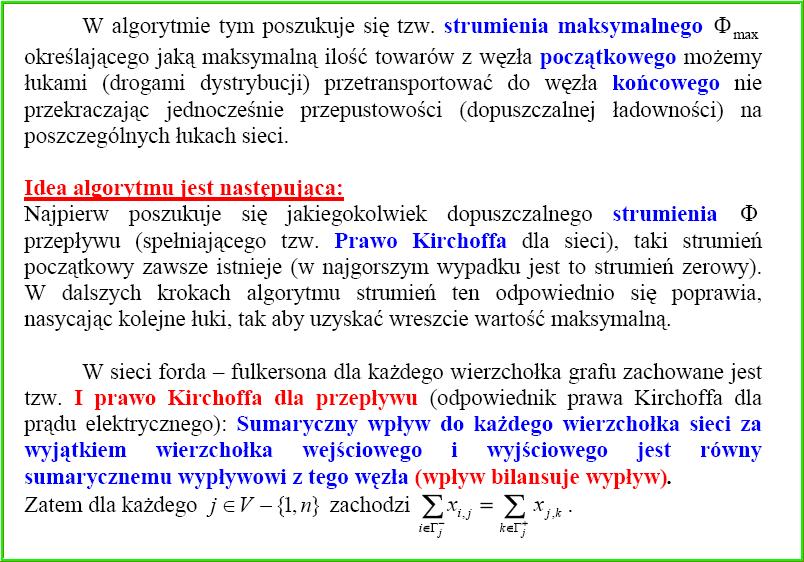 PROGRAMOWANIE SIECIOWE - algorytm