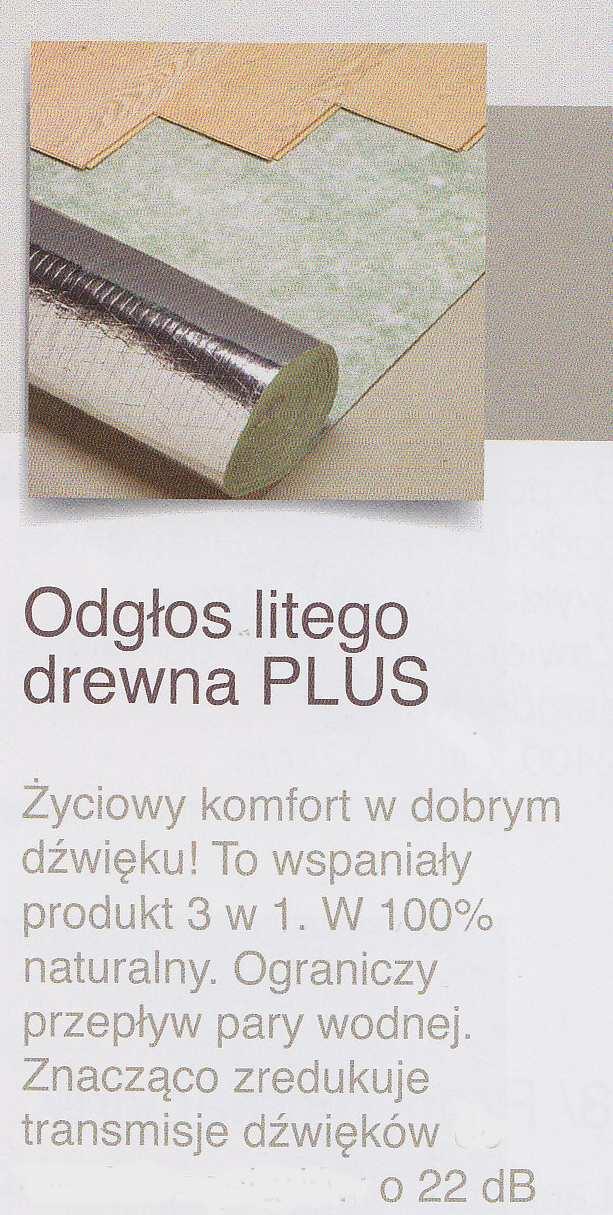 Faktura wiernie odwzorowująca naturalne słoje drewna. Podkład wysokiej jakości redukcja dźwięków o min.