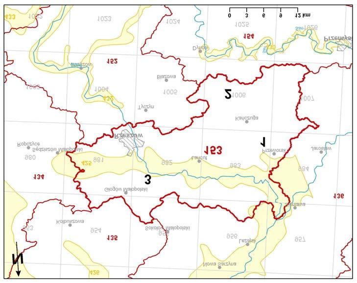 Jednolite części wód podziemnych (JCWPd) Na terenie gminy Białobrzegi znajduje się jednolita część wód podziemnych oznaczona od 2016r.