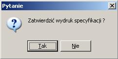 VinCent - moduł GM Pola Długość, Szerokość, Wysokość, Waga, Objętość, Powierzchnia są wykorzystywane przy wydruku Specyfikacji wysyłkowej do faktury.