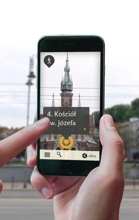 Aplikacja augmented reality łączy realny świat ze światem generowanym przez komputer (Grafikę 3D, informacje tekstowe oraz audio).