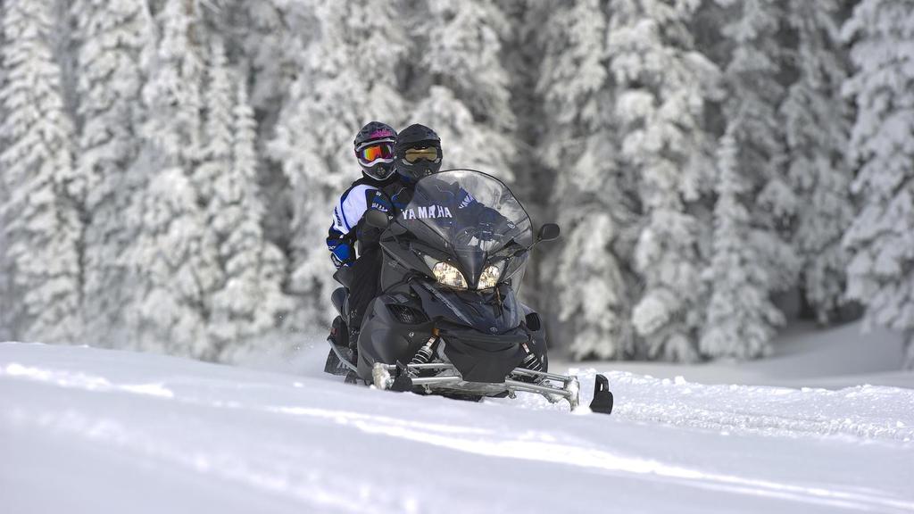 Gdy tylko spadnie śnieg, Twoja Yamaha będzie gotowa Rozumiemy, jak ważna jest dla Ciebie możliwość przemieszczania się w terenie.