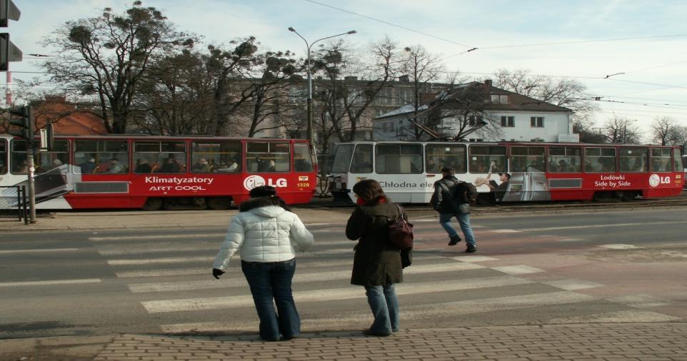 PRZECHODZENIE JEZDNI