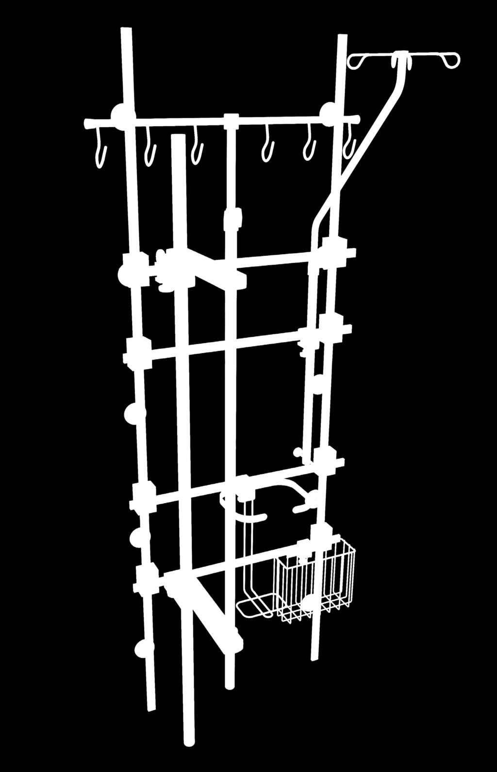 Pionowy system montażowy Pionowe systemy nośne + + Pionowy system montażowy pozwala na ergonomiczne i