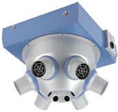 Ogrzewacze powietrza stosowane są do ogrzewania i/lub wentylacji. Dostępne są dwa typy ogrzewaczy powietrza: NOZ 25 i NOZ 50.
