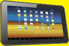 11 b/g/n TABLET 9,7 Czterordzeniowy procesor Rockchip RK3188, 1,6 GHz Tablet ELEGANCE Czterordzeniowy procesor Rockchip RK3188, 1,6 GHz System operacyjny Android 4.