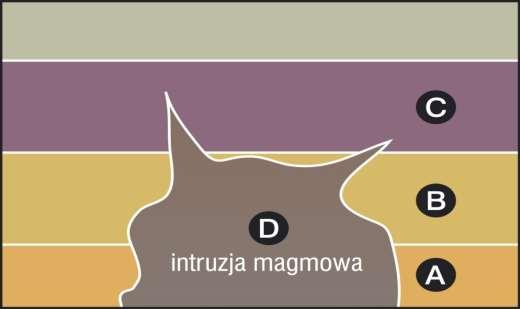 INTRUZJA MAGMOWA Intruzje magmowe i pokrywy lawowe są przejawem silnego