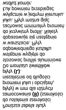 AKYVER 10.3. Kryteria konstrukcyjne dla przeszkleñ ³ukowych AKYVER SUN TYPE promieñ ³uku R [mm] Rmin szerokoœæ zamocowania B [mm] 1 1 obc.