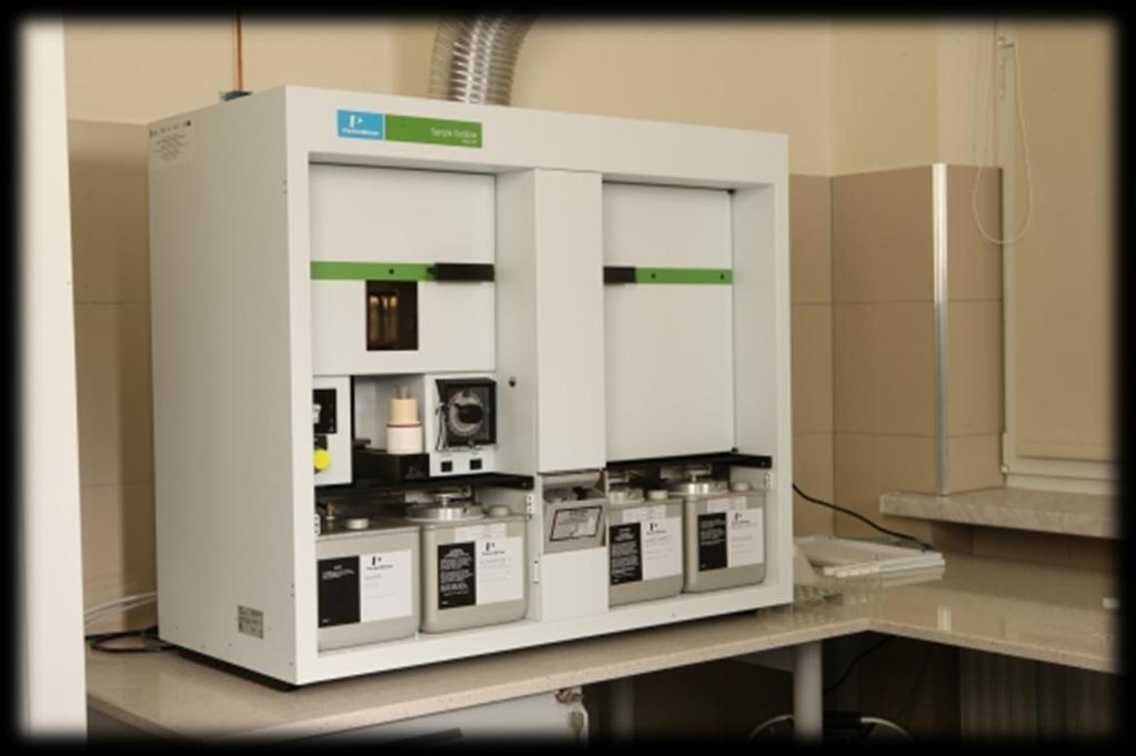 Frakcja biomasy: Przygotowanie próbki Spalanie próbki CO 2