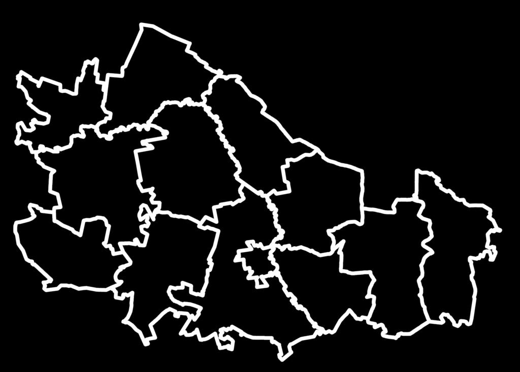 MAPA POWIATU LUBARTOWSKIEGO Załącznik do Statutu Powiatu Lubartowskiego Gmina Kock Gmina Jeziorzany Gmina Ostrówek Gmina Michów Gmina Firlej Gmina