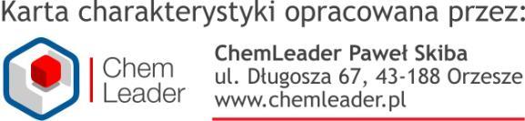 Wykaz skrótów i akronimów: CAS - Chemical Abstracts Service DNEL - pochodny poziom niepowodujący zmian EINECS - Europejski Wykaz Istniejących Substancji o Znaczeniu Komercyjnym ELINCS - Europejski